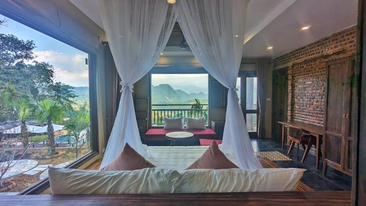 Amigo Pu Luong Otel Lang Bang Dış mekan fotoğraf