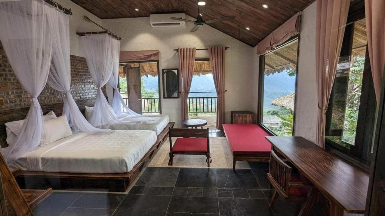 Amigo Pu Luong Otel Lang Bang Dış mekan fotoğraf